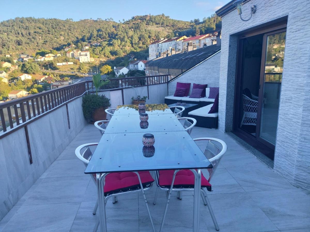 Duplex Grandes Cristaleras Impresionantes Vistas Ourense Exterior foto