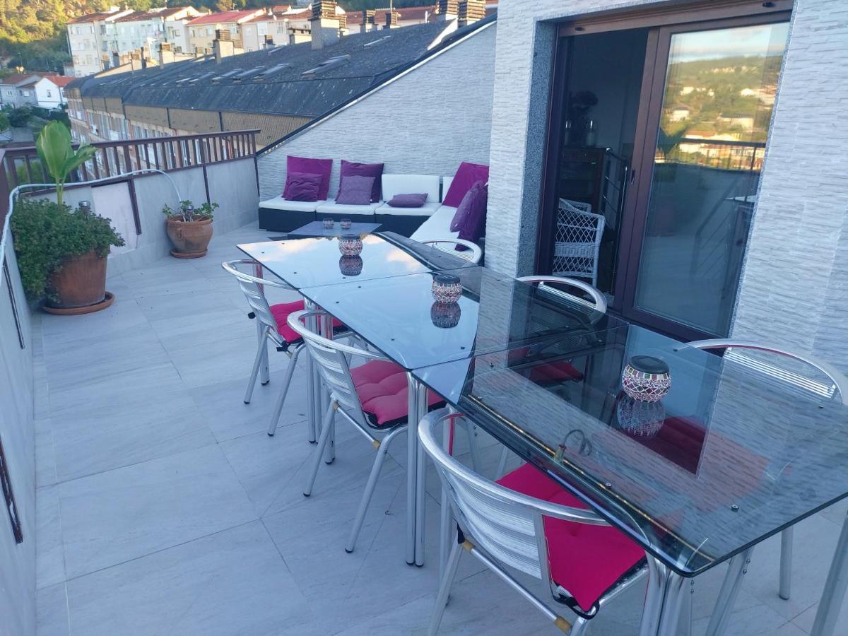 Duplex Grandes Cristaleras Impresionantes Vistas Ourense Exterior foto