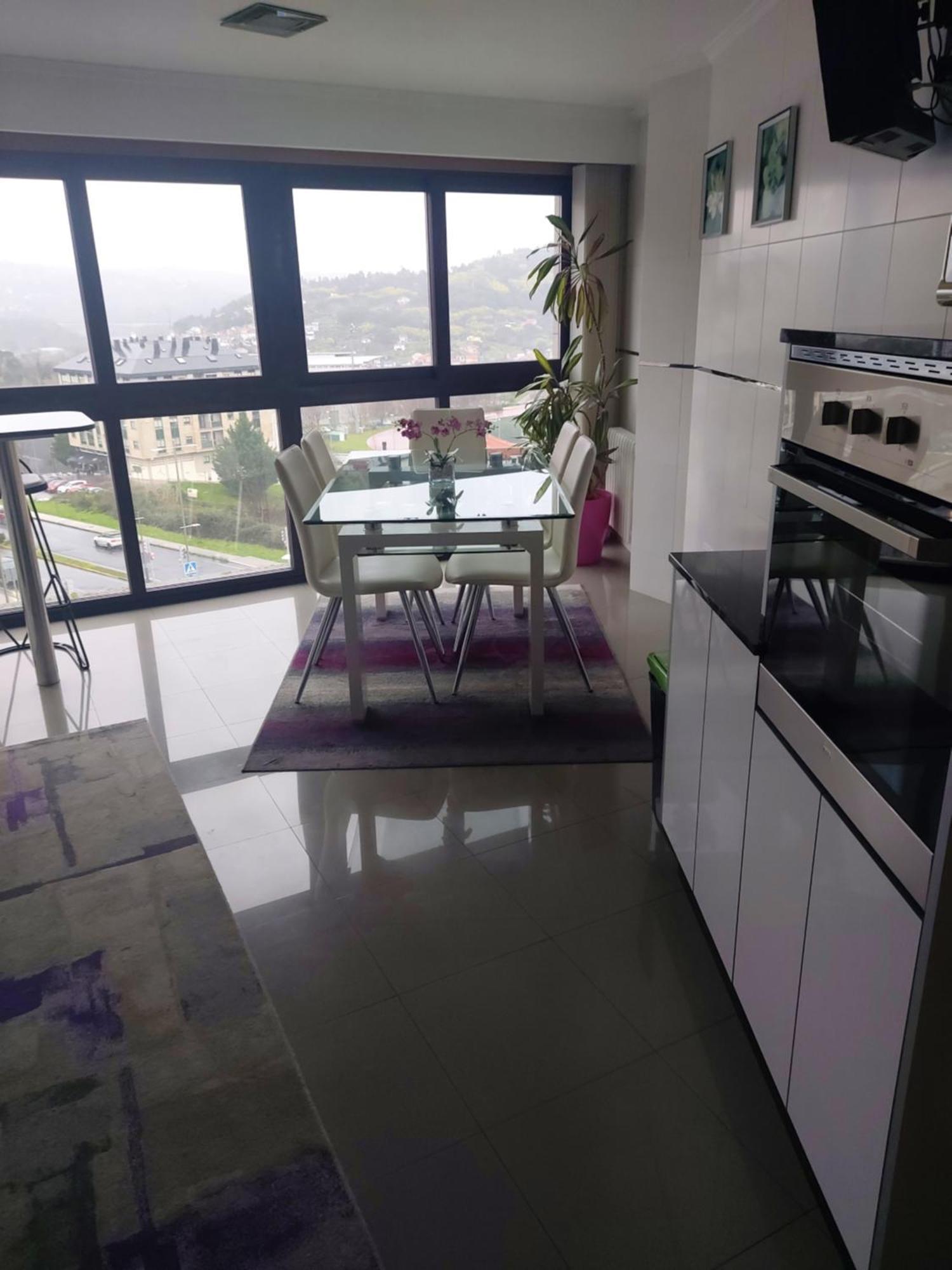 Duplex Grandes Cristaleras Impresionantes Vistas Ourense Exterior foto